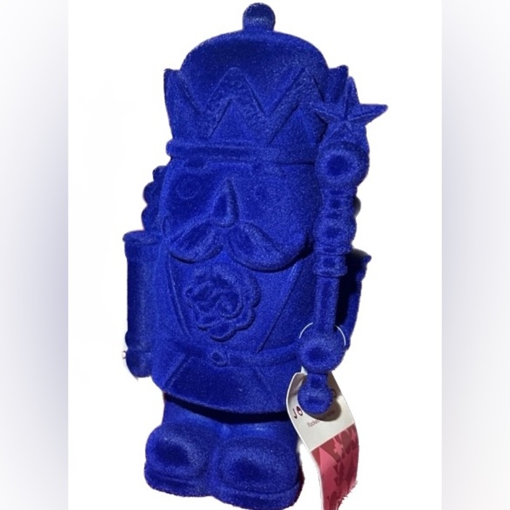 Joyward Royal Blue Flocked Nutcracker~NEW!